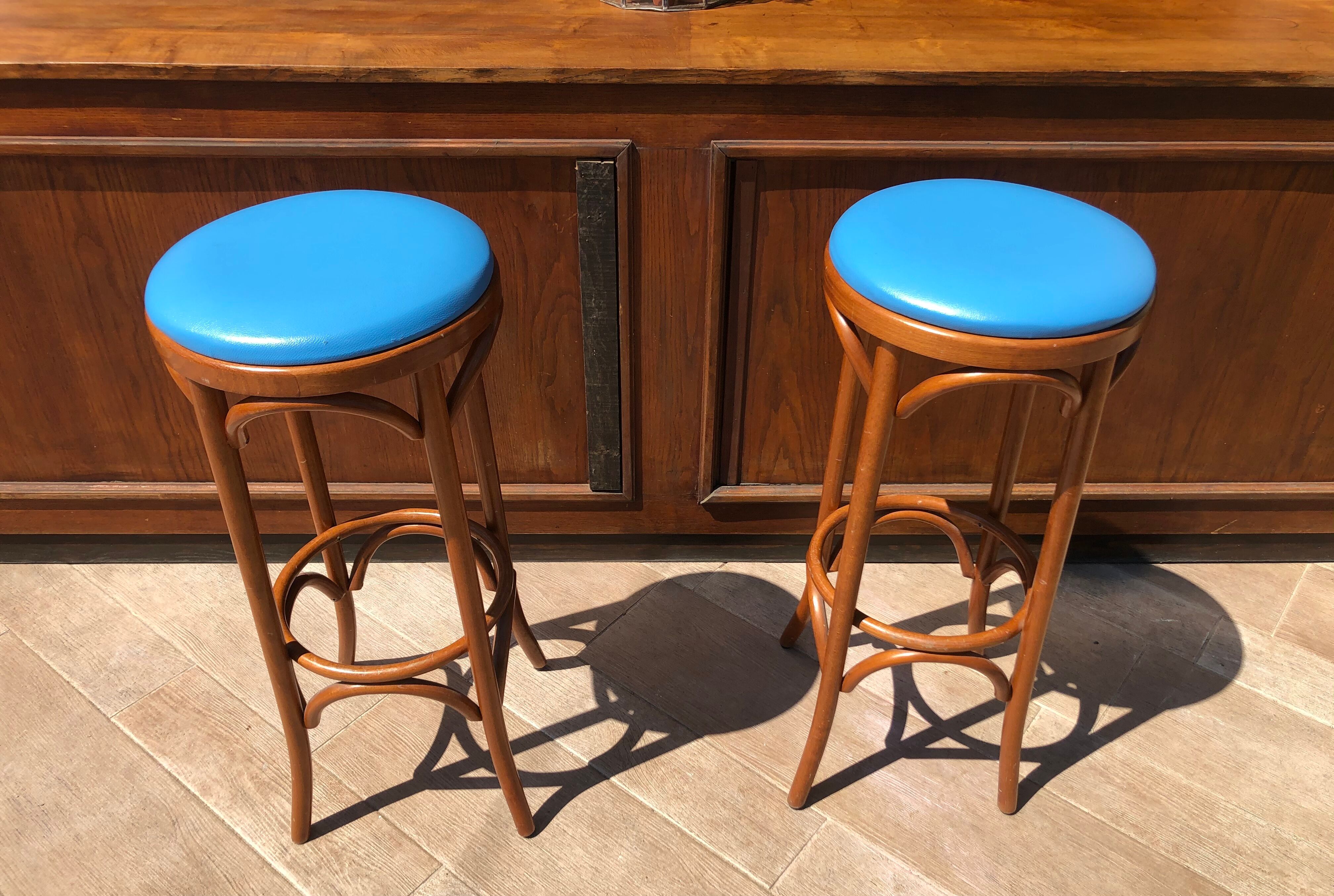 Pair of vintage bar stools