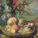 Oil on canvas influence of martin brothers