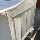 Sideboard in patinated solid wood