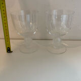 Lalique crystal water glass