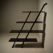 Postmodern Freestanding shelving Unit by Interlübke Germany 1980s