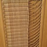 Rattan wardrobe