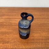 Carafe vase in German pottery WGP Fat Lava mid-century style by Ruscha, 1960s.