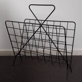 Magazine rack metal of the 1960s
