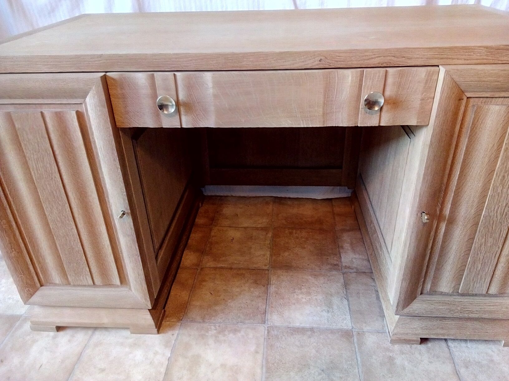 Desk oak art deco 1940