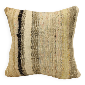 Turkish kilim cushion, 45x45 cm, kb-1387