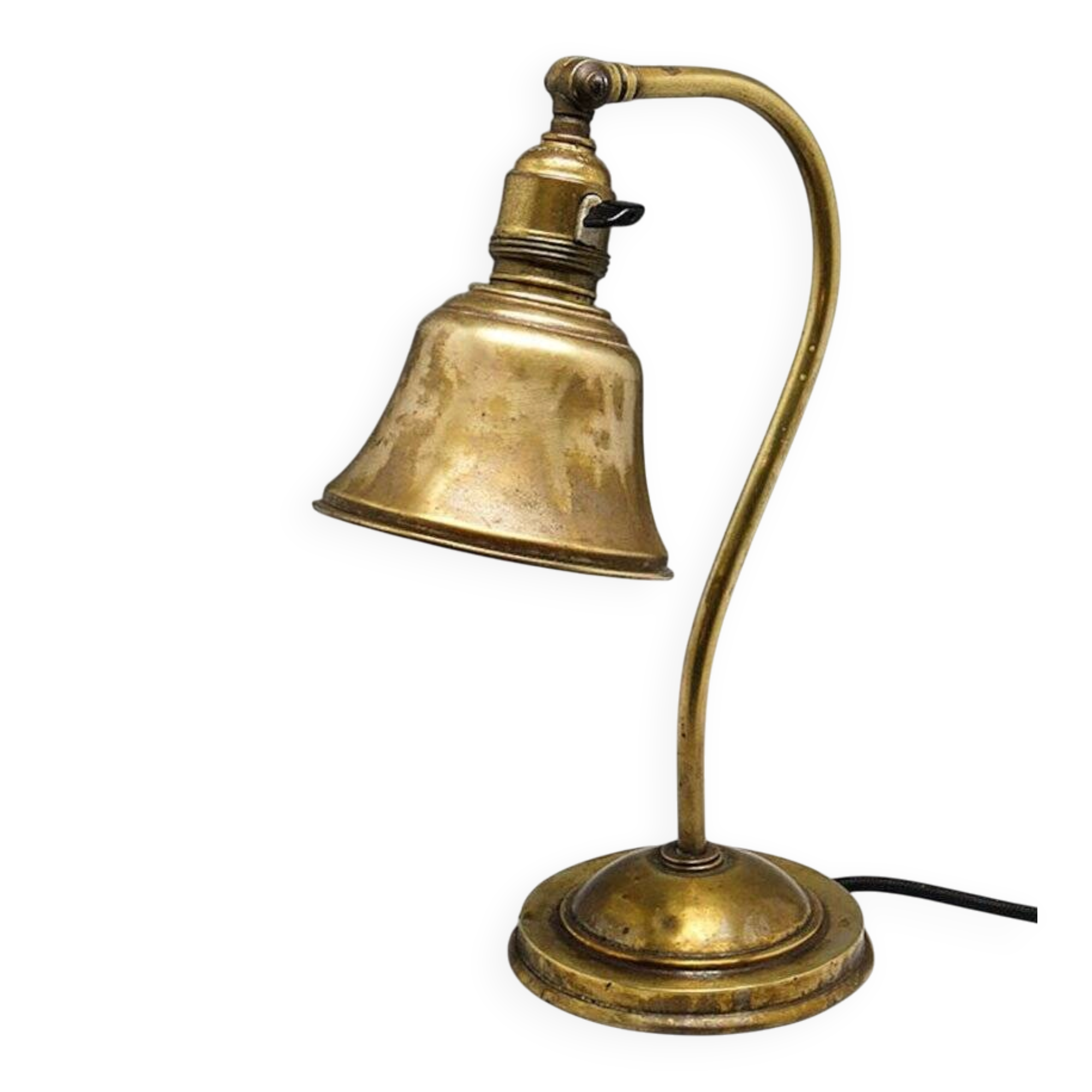 20th century art nouveau bedside table lamp, 1890s