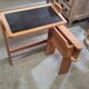 Bureau à système pliant pour enfant , vintage 1970