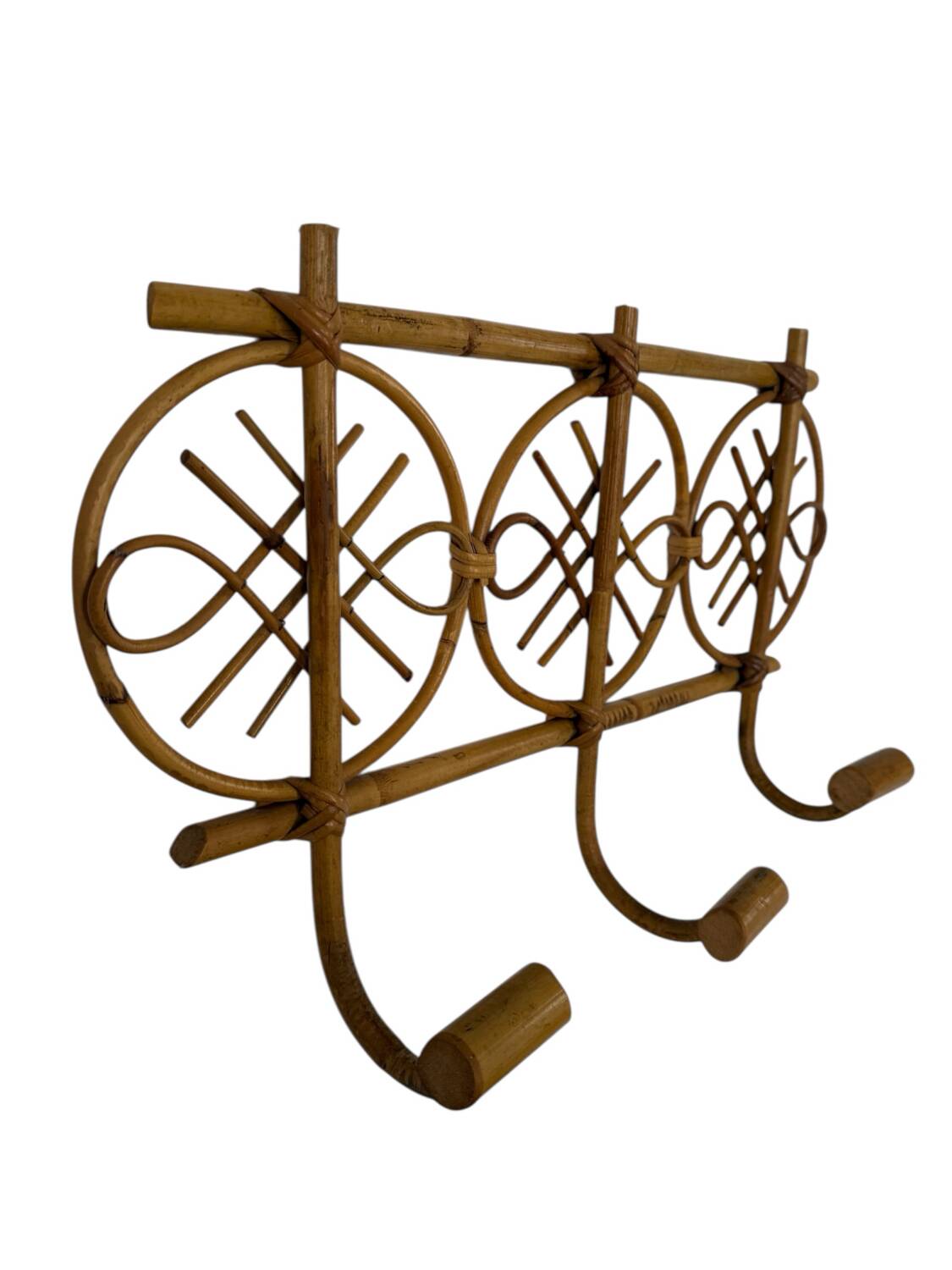Coat rack in the style of Olaf Von Bohor from the 1960s Italy.