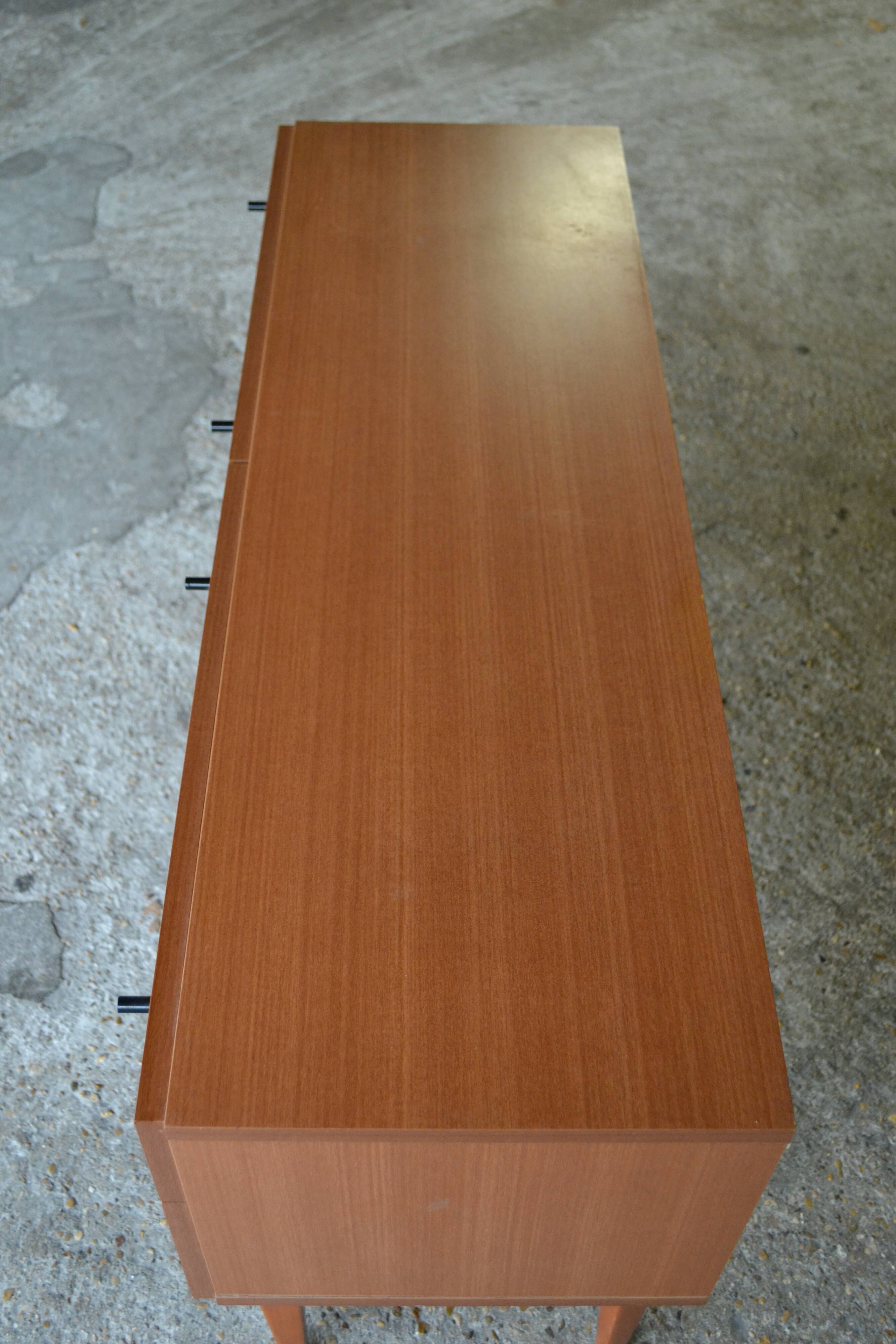 Formica beech sideboard from the 70s