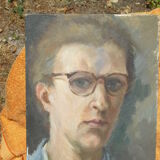 Canvas on cardboard 33/24