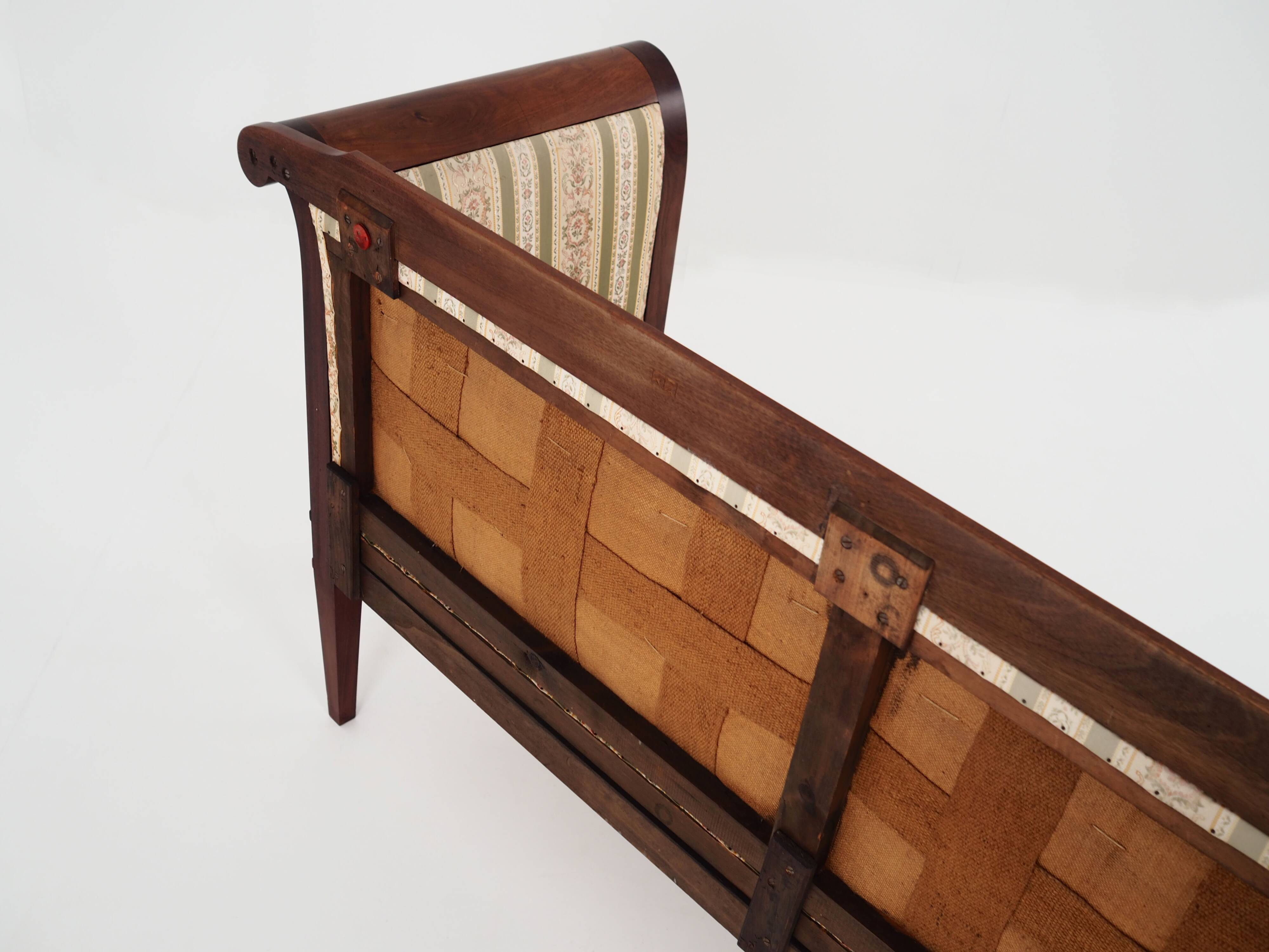Empire-style mahogany canapé, French design, 1940s, made in Denmark.