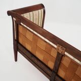 Canapé en acajou de style Empire, design français, années 1940, fabrication : Danemark
