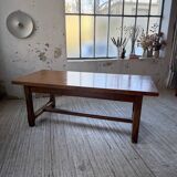 Rustic farmhouse table, solid oak, 2m