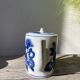 Asian blue and white ceramic teapot