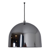 Large chrome-plated ceiling lamp from Staff, 1960s