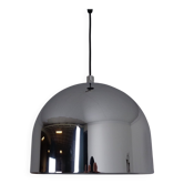 Large chrome-plated ceiling lamp from Staff, 1960s