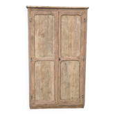 Armoire parisienne en bois naturel