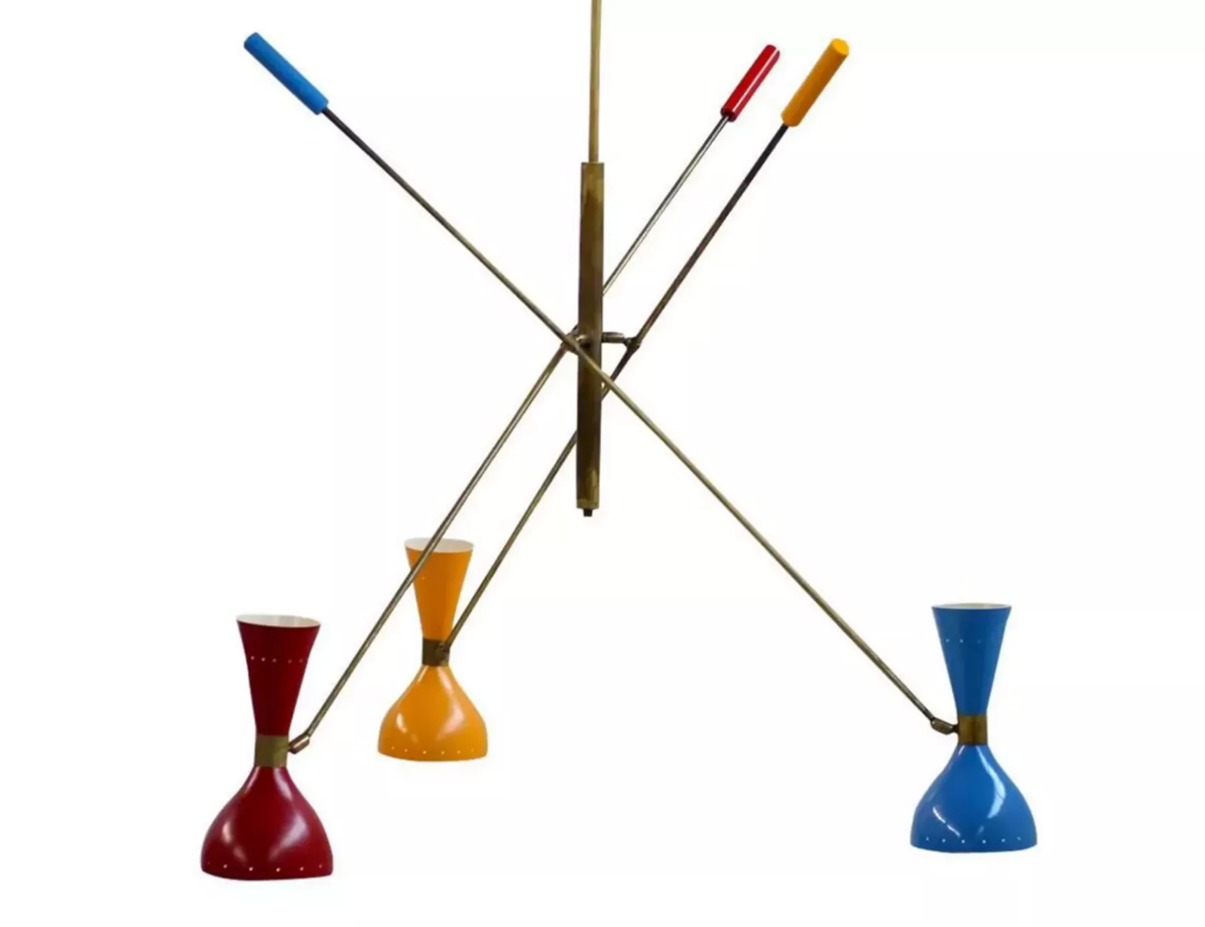 Italian balance chandelum chandelier 3 articulable arms