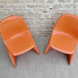 Pair of Casolino children's chairs from the 70s