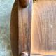 Chaise Baumann modèle "Gentiane" en bois foncé