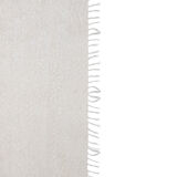 1970s Vintage White Siirt Kilim Blanket Rug 4'2" X 6'2"