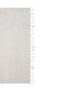 1970s Vintage White Siirt Kilim Blanket Rug 4'2" X 6'2"