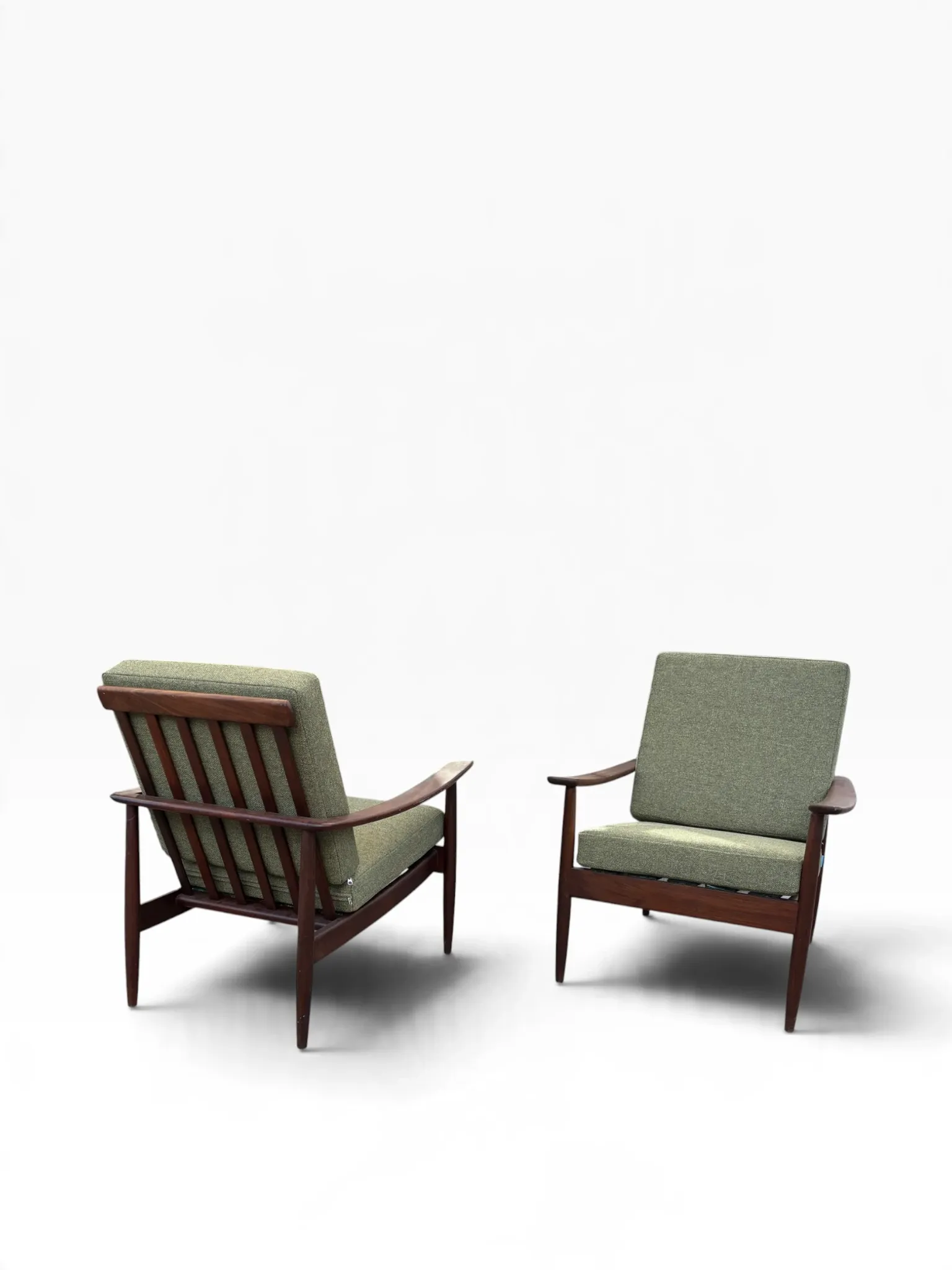 Set of 1960s Scandinavian lounge chairs