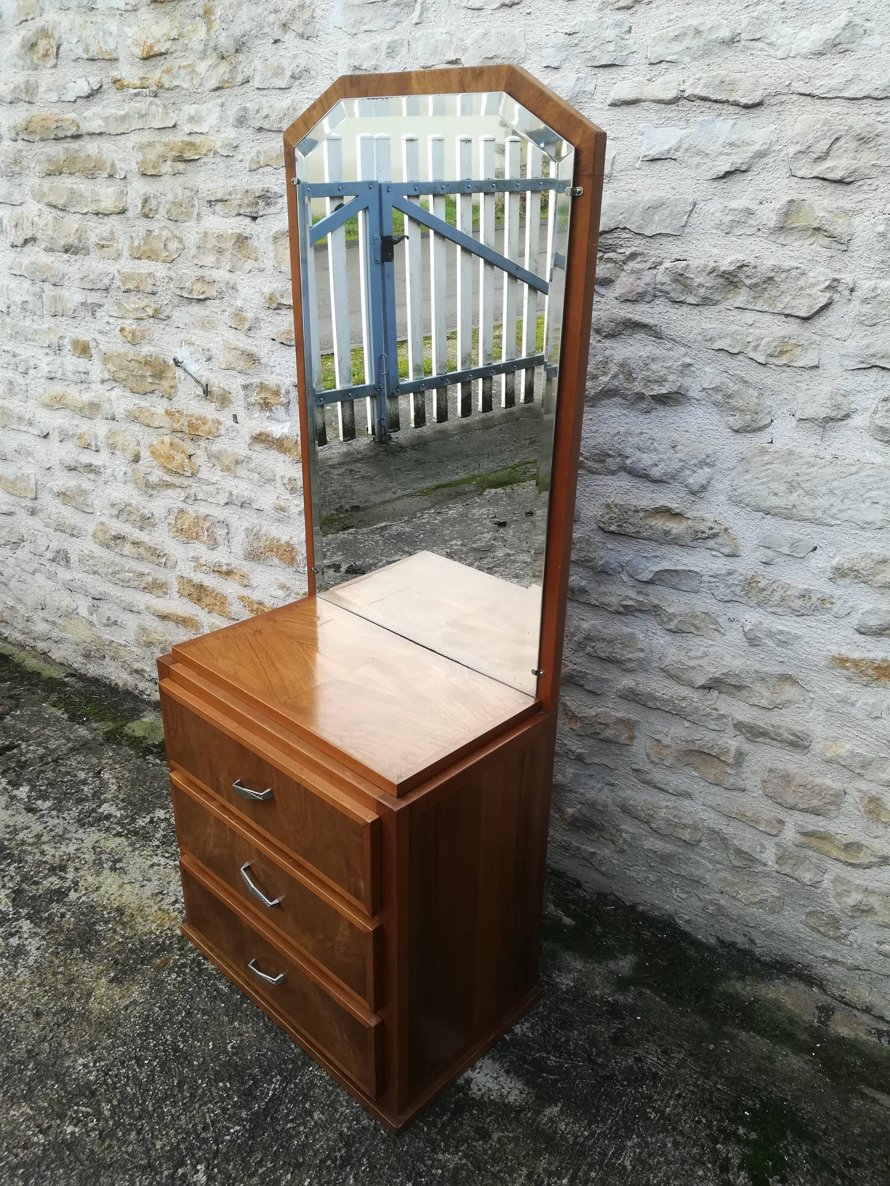 Coiffeuse commode art déco