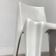 Stackable German chair in mid-century space age style by Helmut Bätzner for Bofinger, 1960s.