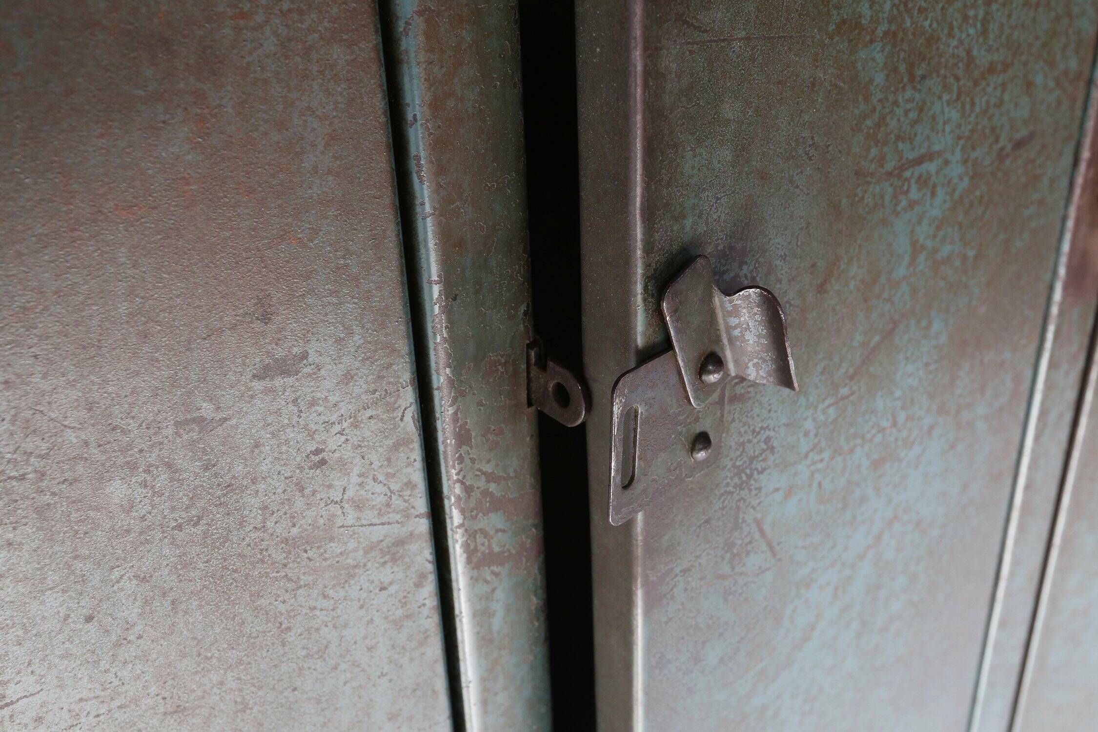 Antique Industrial Storage Locker, France ca. 1910