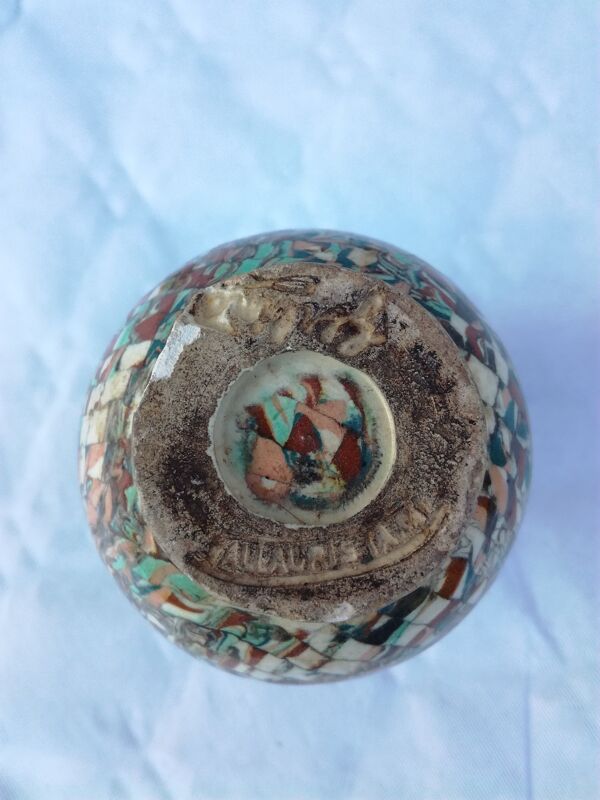 Vase Vallauris signé Jean gerbino