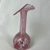 Vasr en verre rose