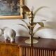 Palm tree brass floor/table lamp, Bottega Gadda Italy, 1960