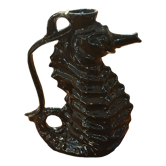 Pichet Vallauris hippocampe vintage 1960
