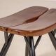 Early Pirkka Stool by Ilmari Tapiovaara for Laukaan Puu, 1950s