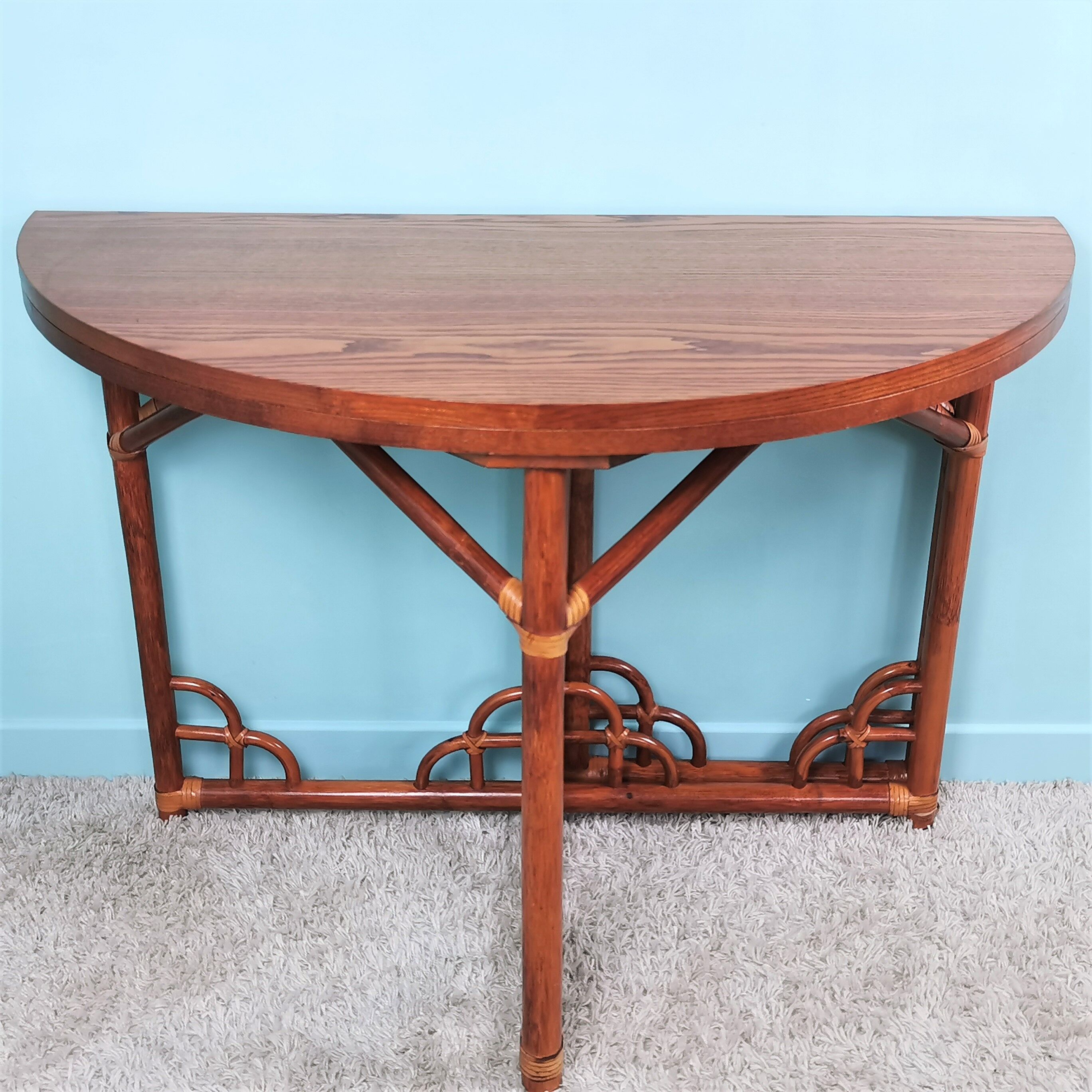 Maugrion console table and 2 chairs