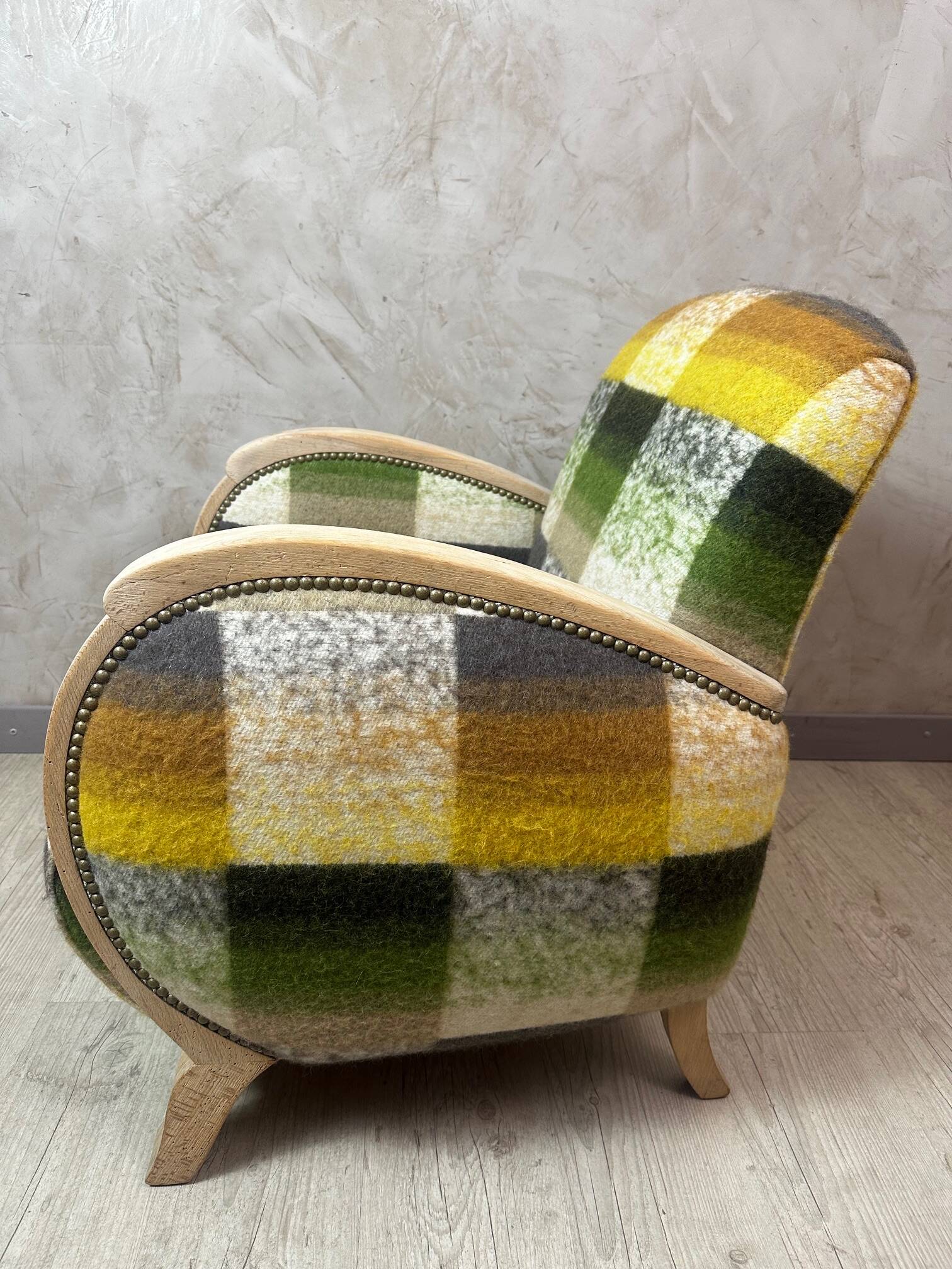 Fauteuil club refait