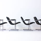 Set of 4 "Oslo" chairs by Rudi Verelst for Novalux, Belgium 1960s