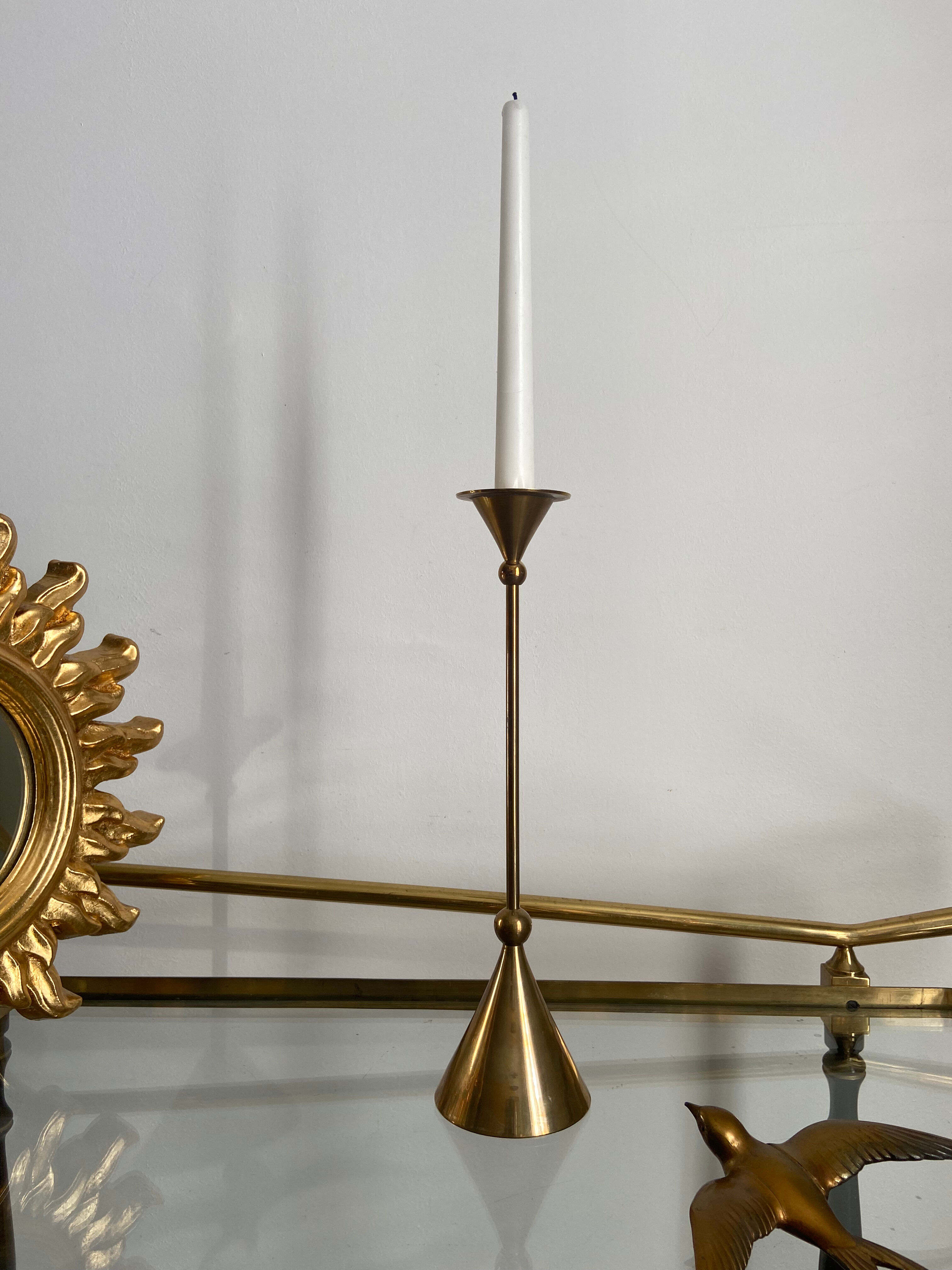 TOP VINTAGE BRASS CHANDELIER