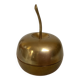 Brass apple catchall box