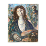 Auto portrait Henriette Barety 1971