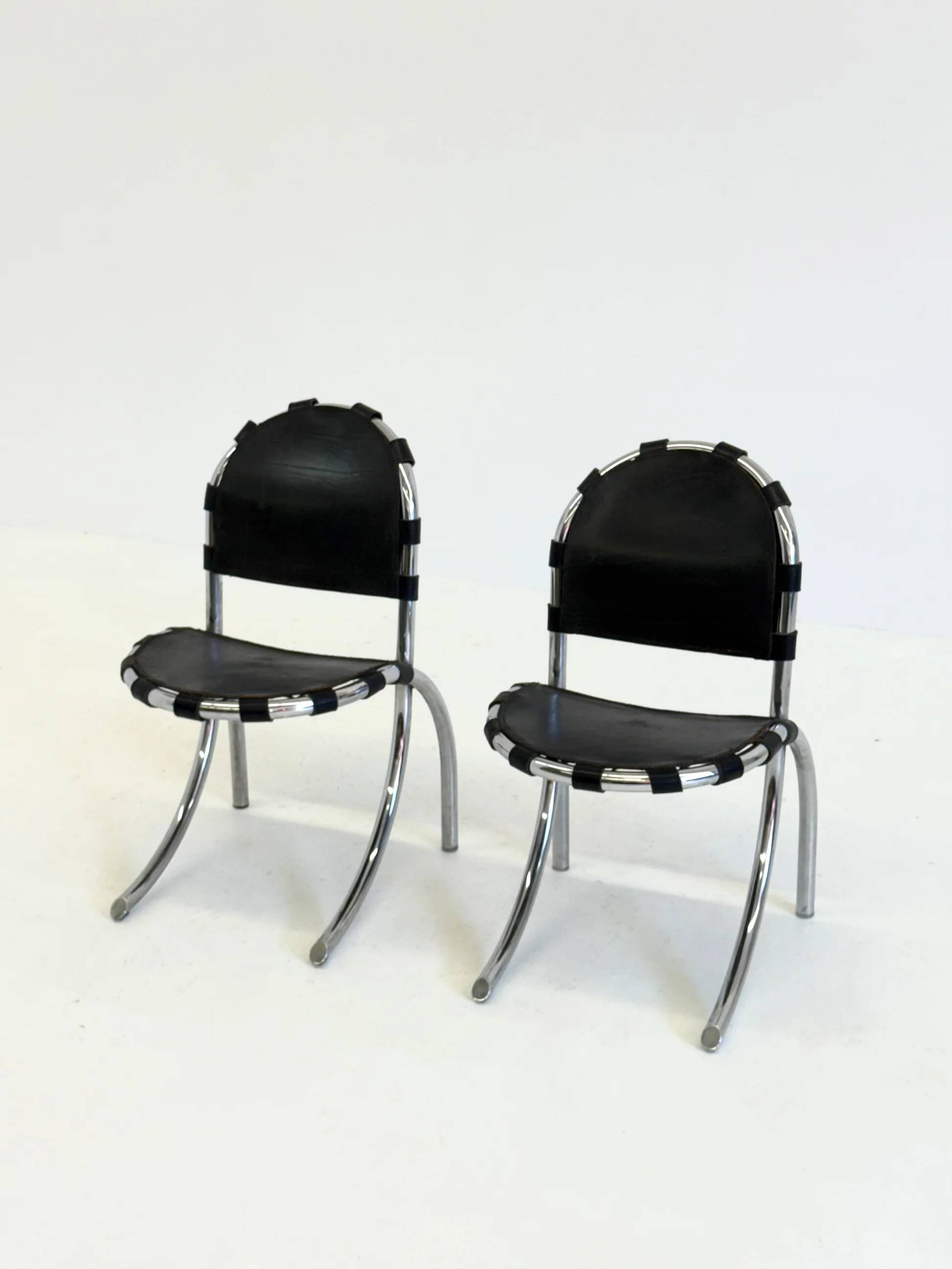 Set of 2 Medusa dining chairs by Studio Tetrarch for Alberto Bazzani