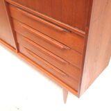 Vintage highboard by Heinrich Riestenpatt made in the 60s