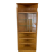 Vintage corner display bookshelf