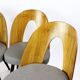 Chaises Iconiques Tatra En Chêne Et Tissu Par Antonin Šuman, Tatra 1960