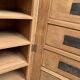 Notary cabinet in solid raw oak, 1920