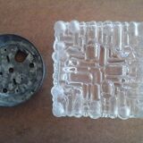 Glass ceiling light