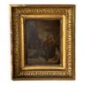 Peinture flamande cadre ancien