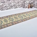 Neutral Vintage Handmade Kitchen Runner sku 3323